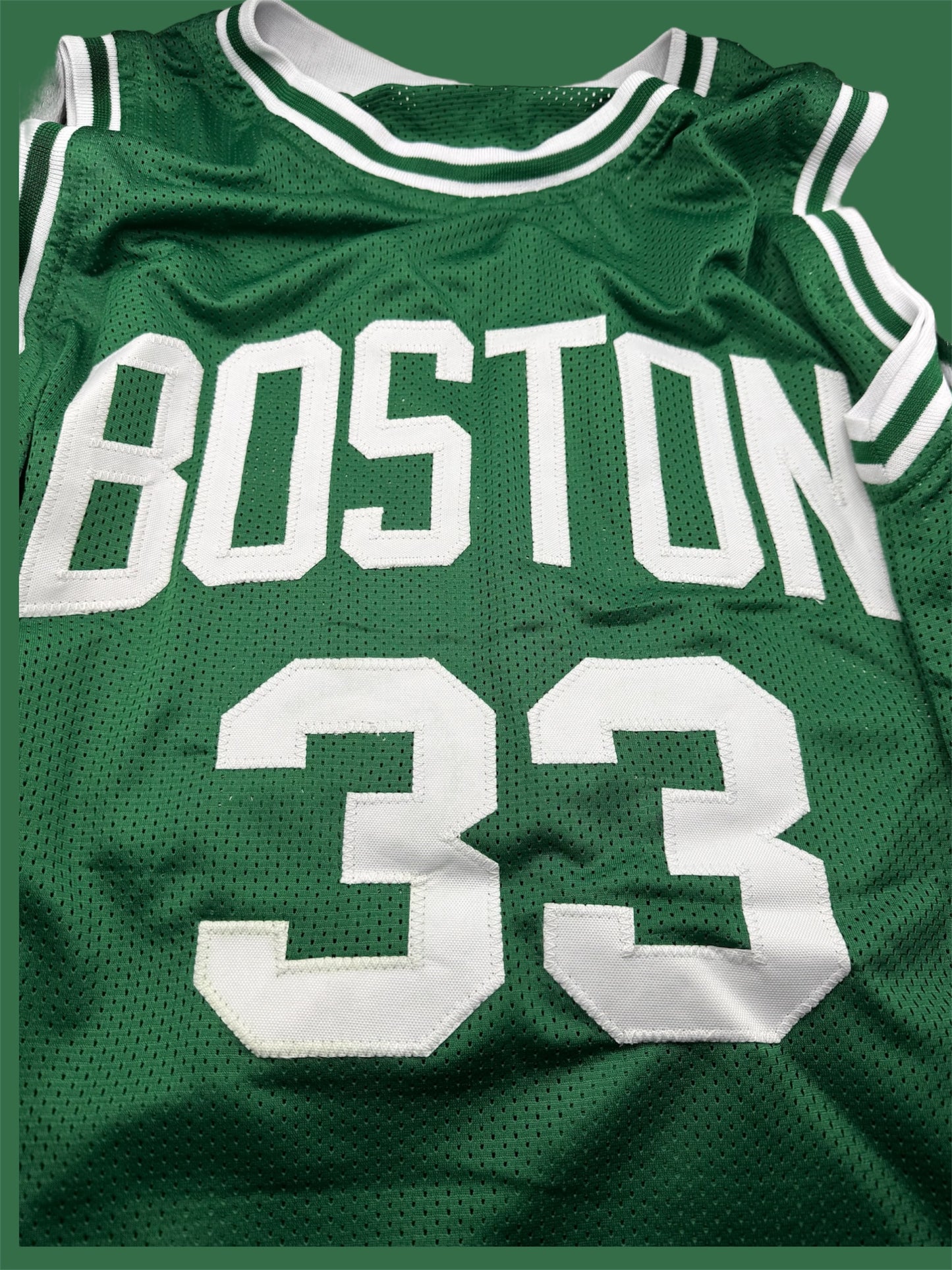 JERSEY FIRMADO LARRY BIRD