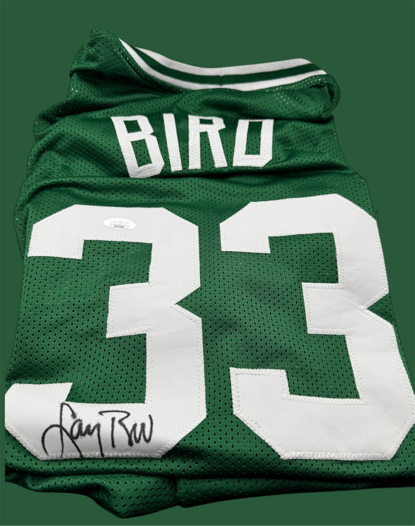 JERSEY FIRMADO LARRY BIRD