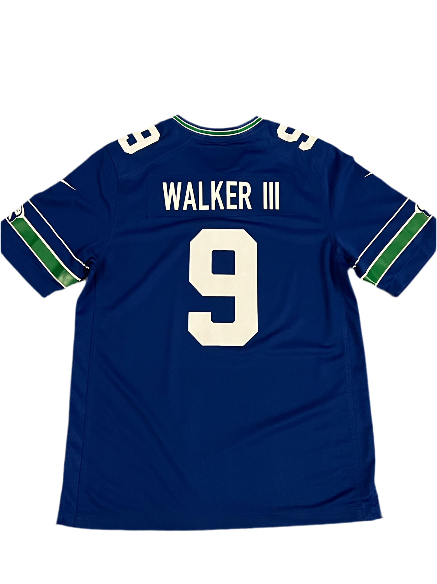 Kenneth Walker III Seattle Seahawks Throwback Player Game Jersey - Royal