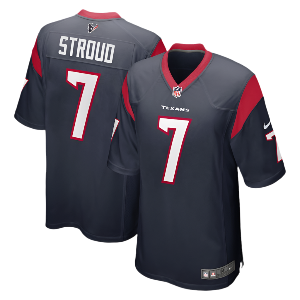 C.J. Stroud Houston Texans Game Jersey - Navy