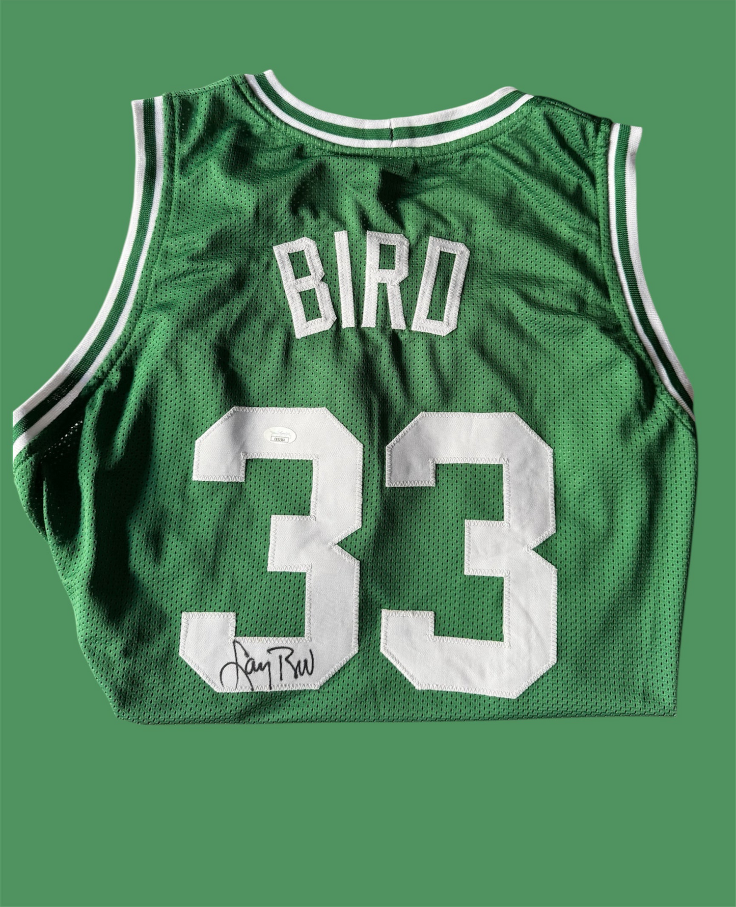 JERSEY FIRMADO LARRY BIRD