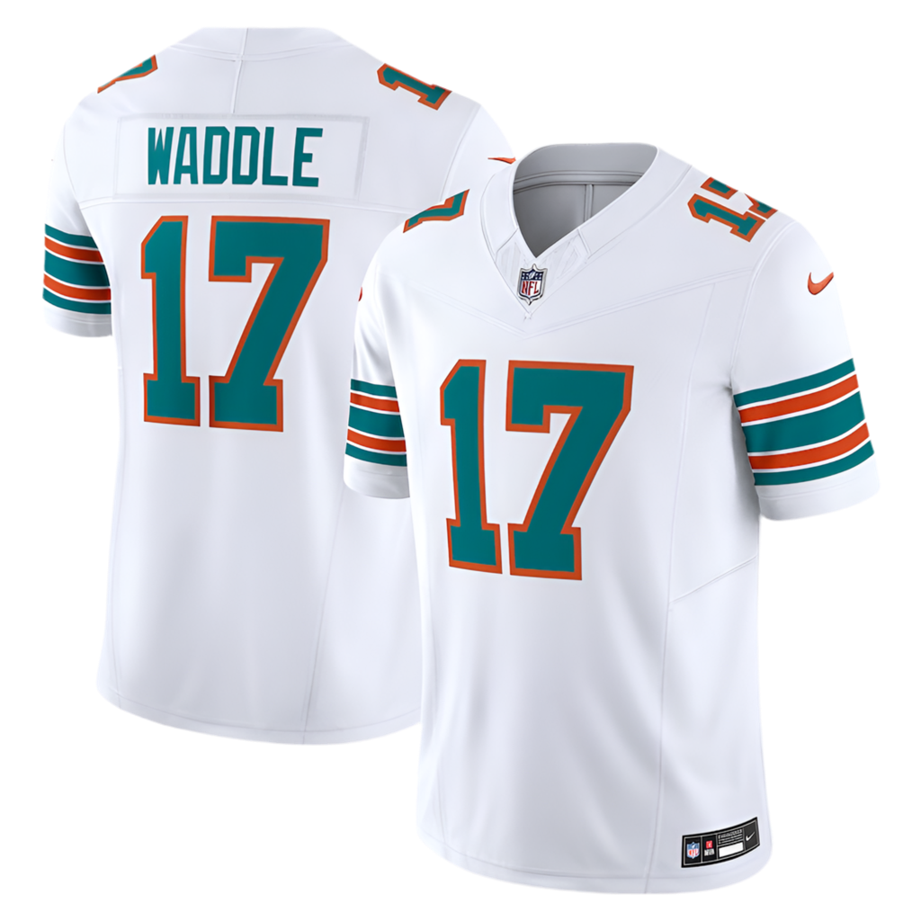 Jaylen Waddle Miami Dolphins Nike Vapor F.U.S.E. Limited Jersey - White