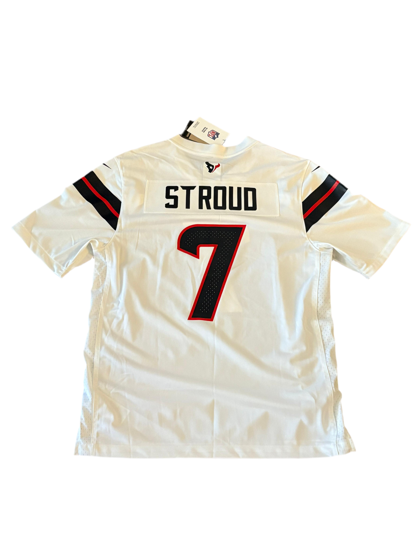 Camiseta Nike Game de C.J. Stroud Houston Texans - Blanco