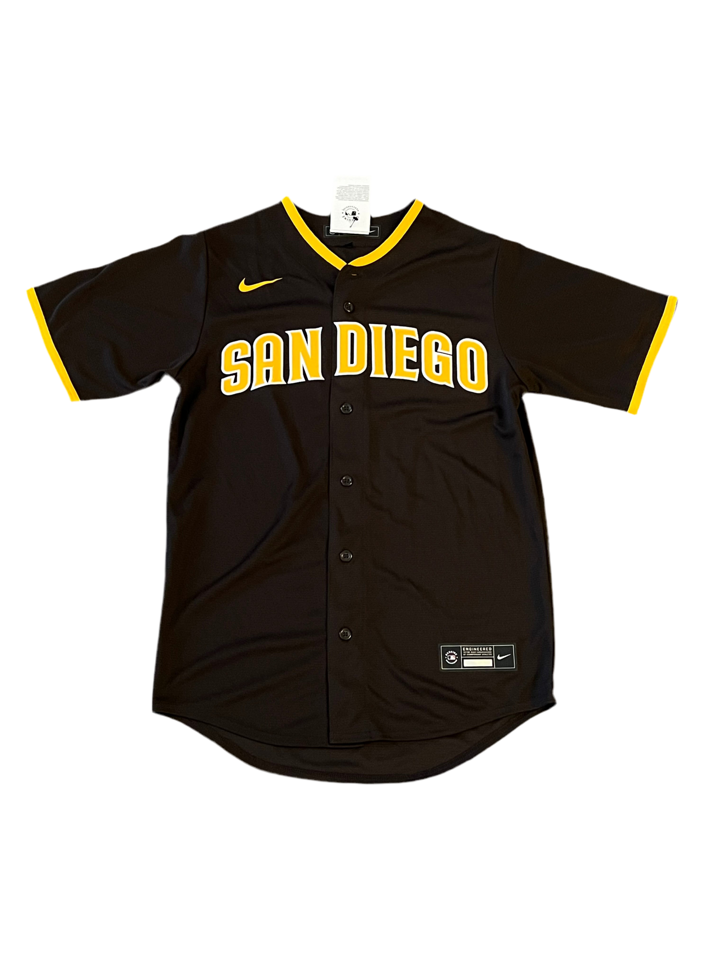 San Diego Padres Nike Road Team Jersey - Brown