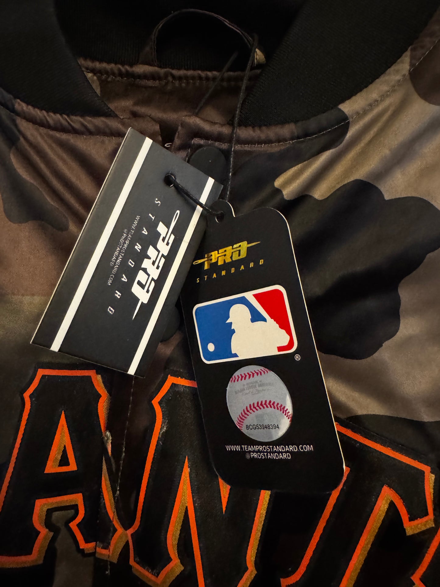CHAMARRA PRO STANDARD SAN FRANCISCO GIANTS