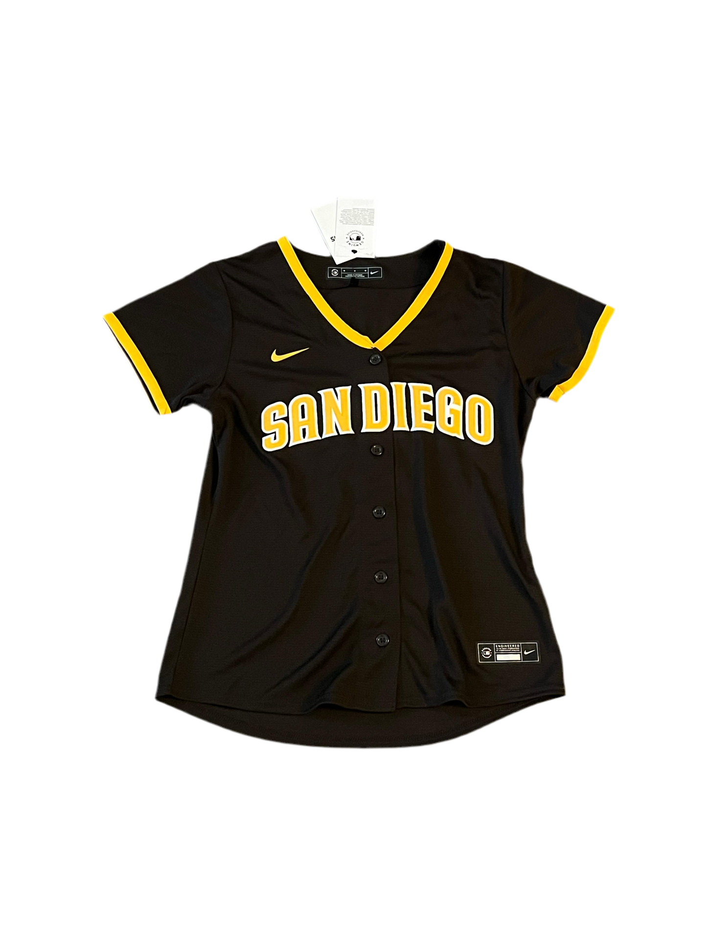 Women's Manny Machado Brown San Diego Padres Road Jersey