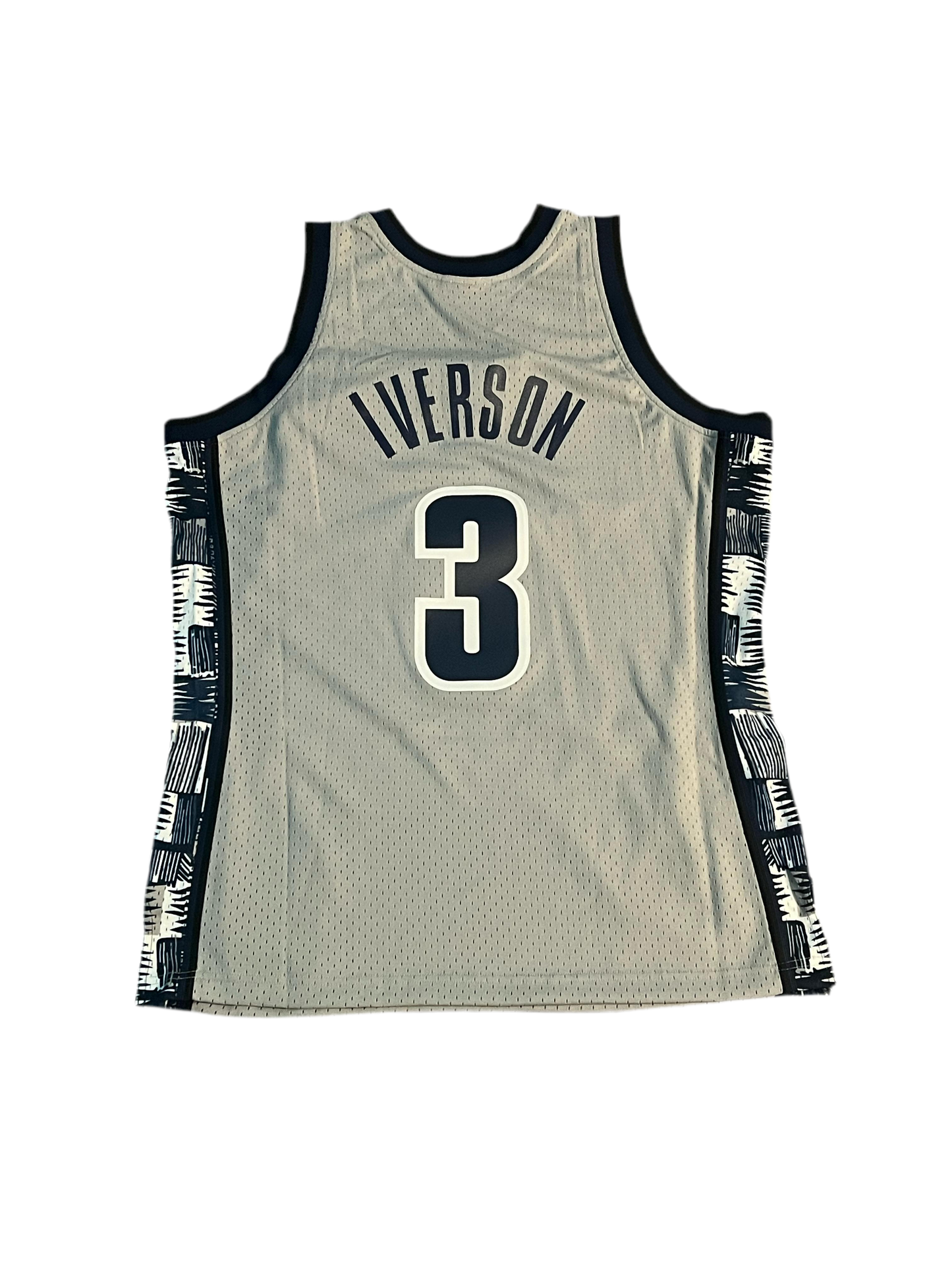 Allen Iverson Gray Georgetown Hoyas 1995/96 Swingman Player Jersey