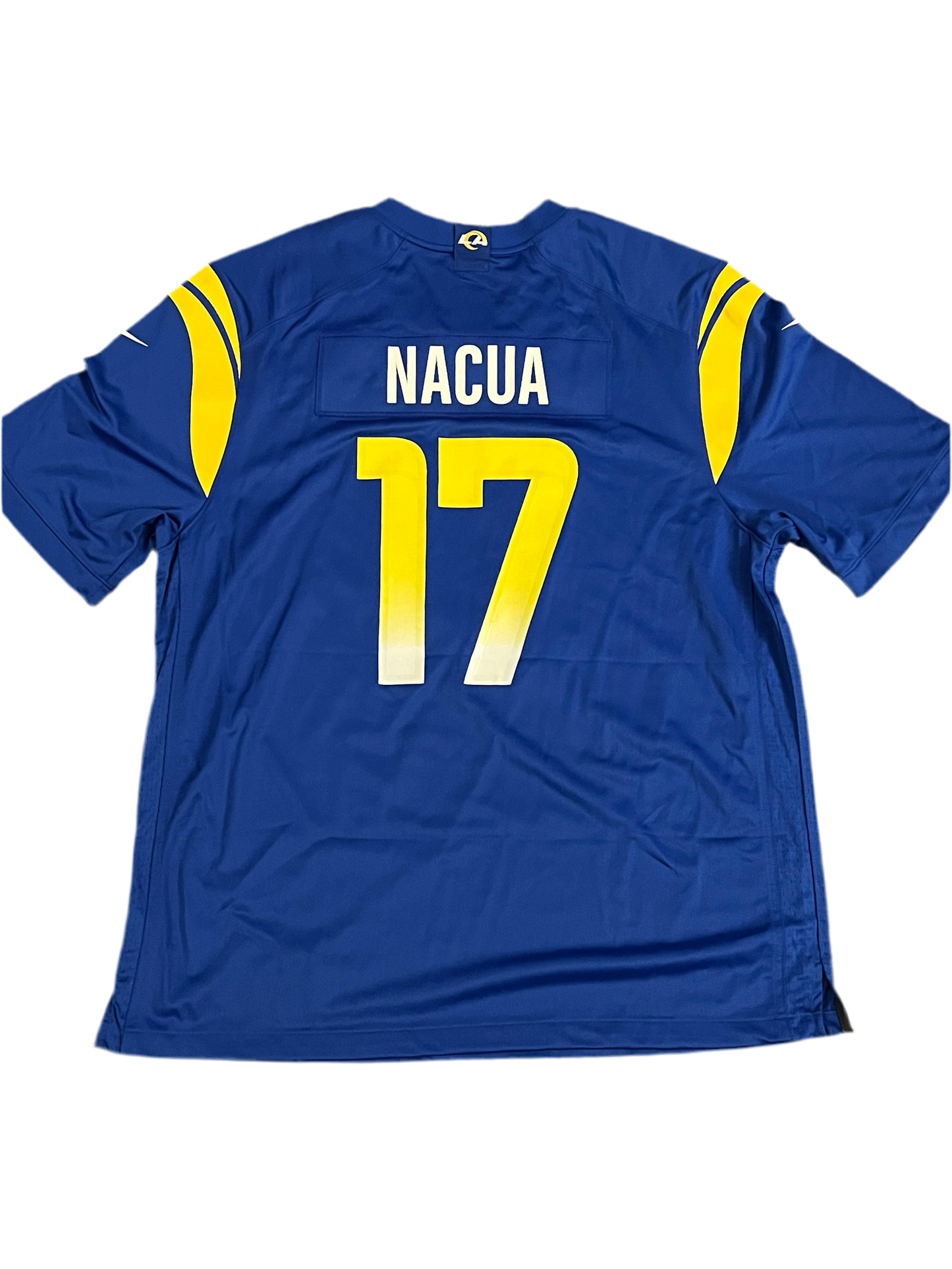 Camiseta Nike Puka Nacua Royal Los Angeles Rams Home Game para hombre