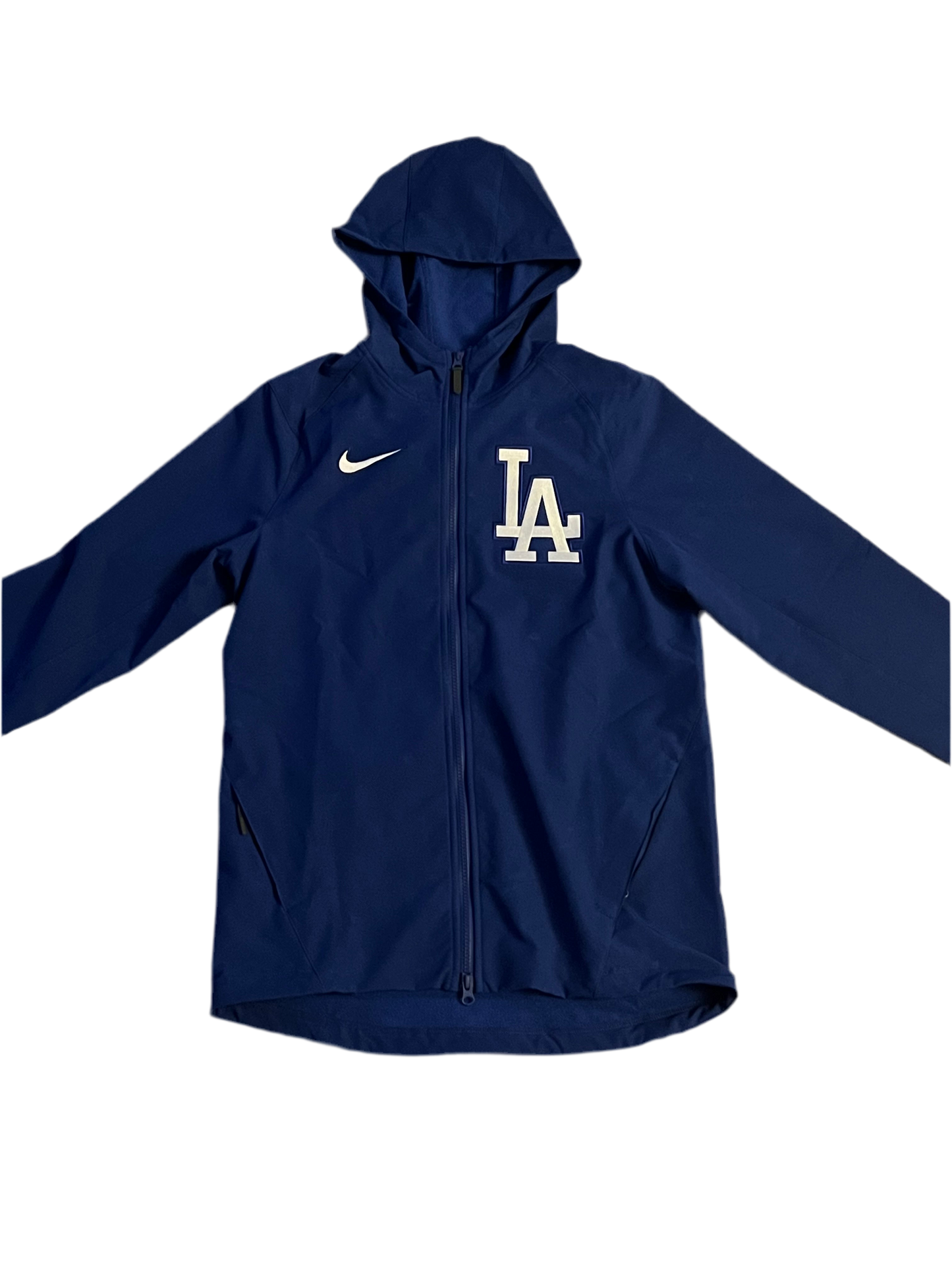 Los Angeles Dodgers Nike Authentic Collection Performance Raglan Full-Zip Hoodie