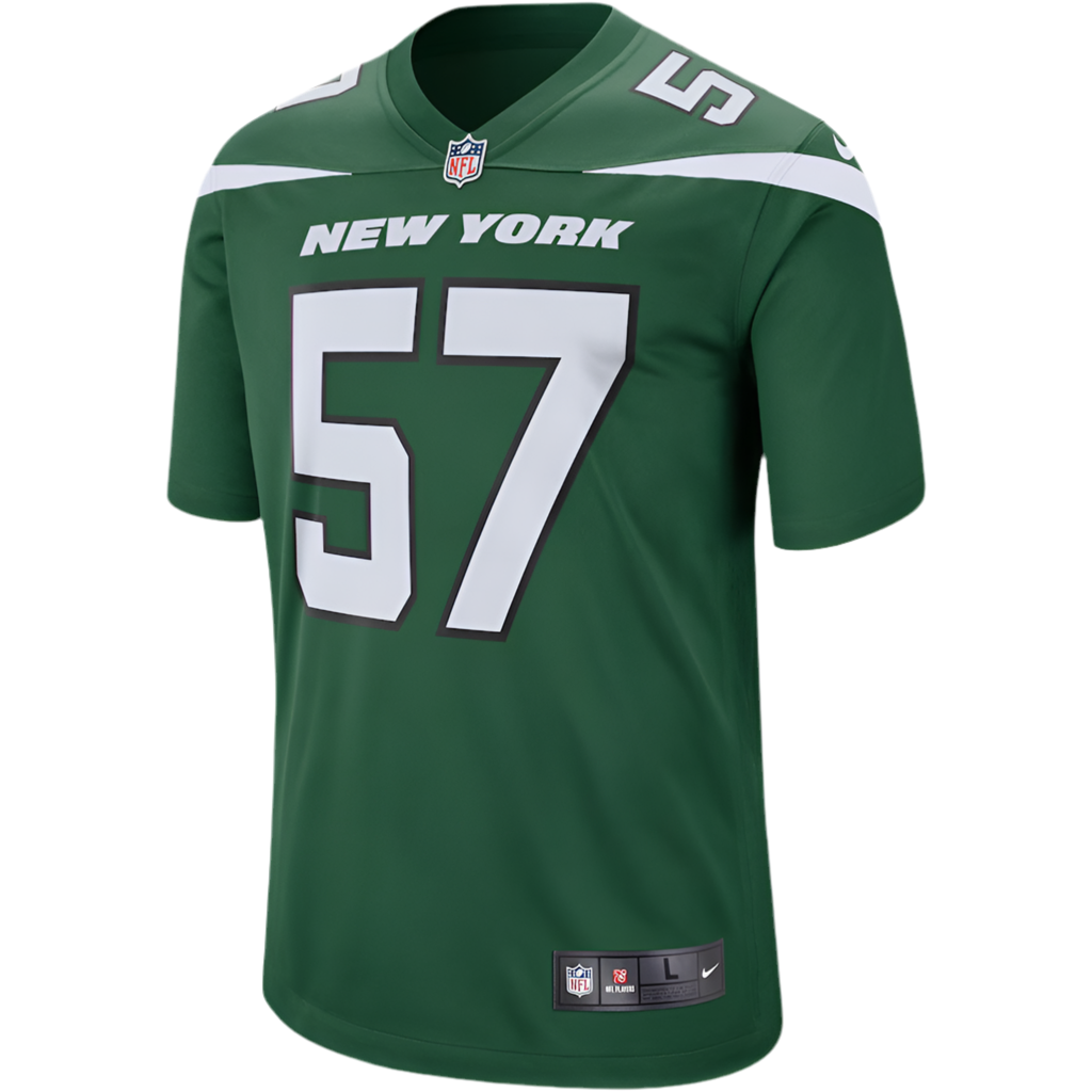 Men's C.J. Mosley Gotham Green New York Jets Game Jersey