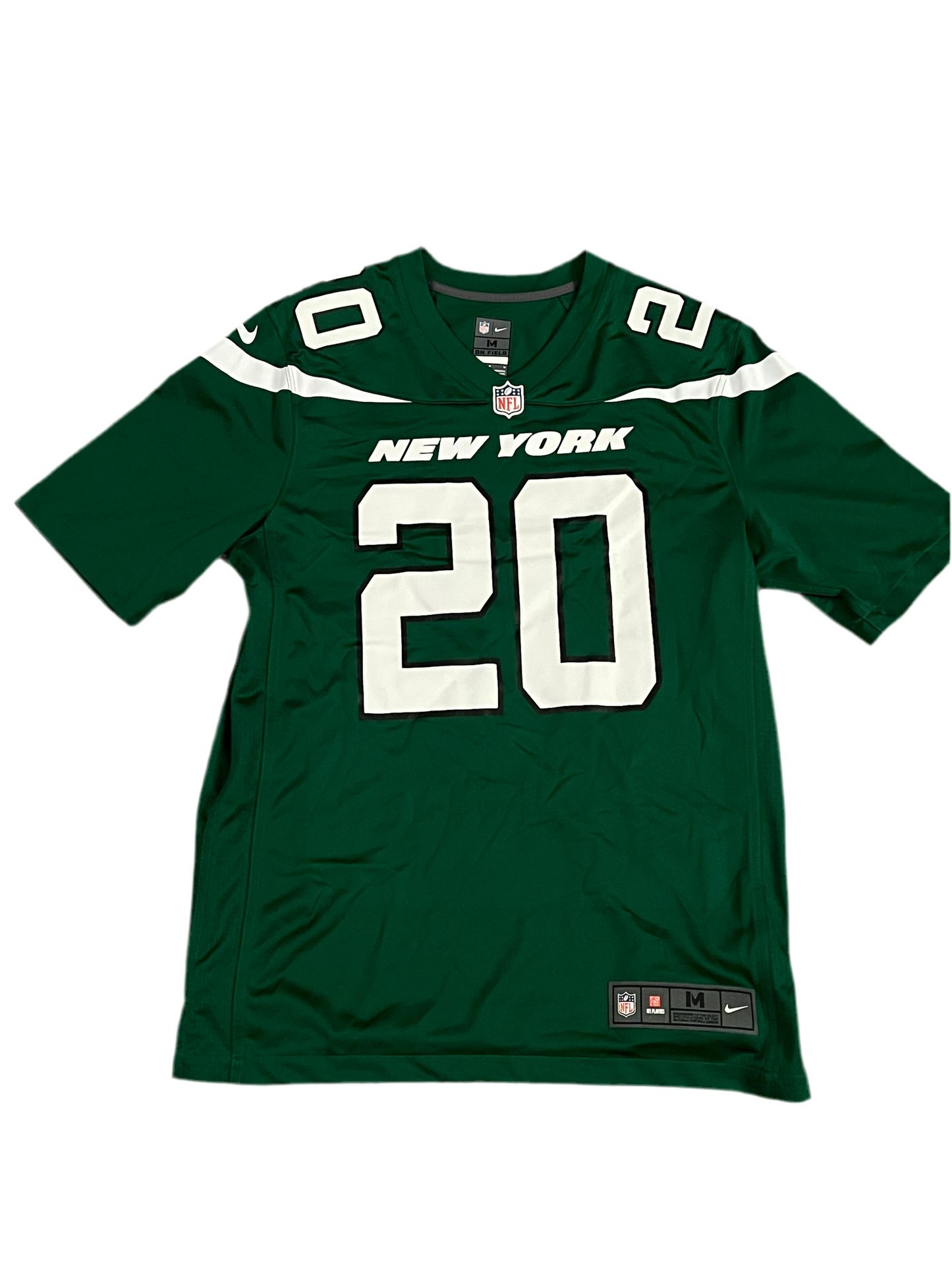 Breece Hall Green New York Jets Player Game Jersey