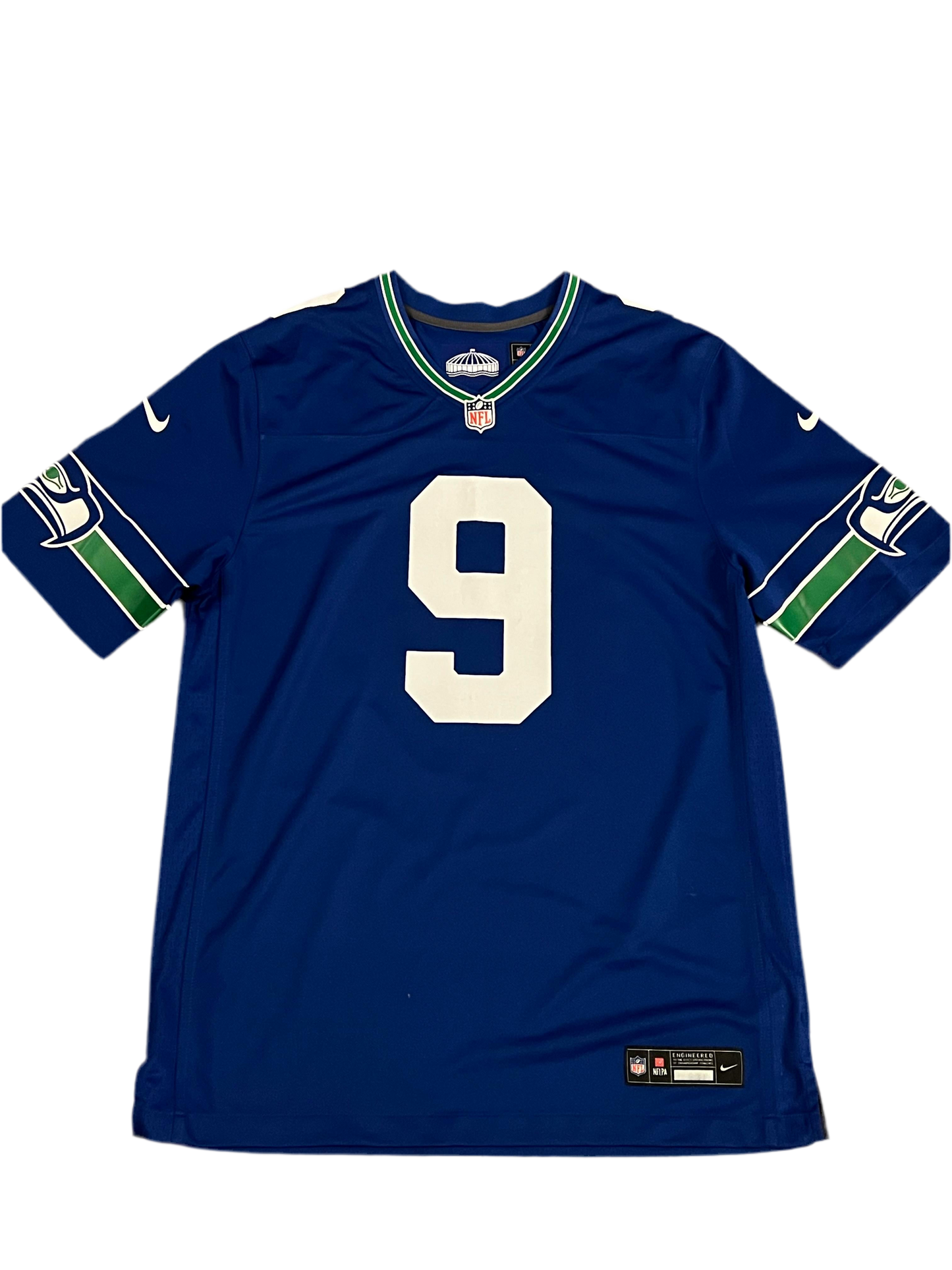 Kenneth Walker III Seattle Seahawks Throwback Player Game Jersey - Royal