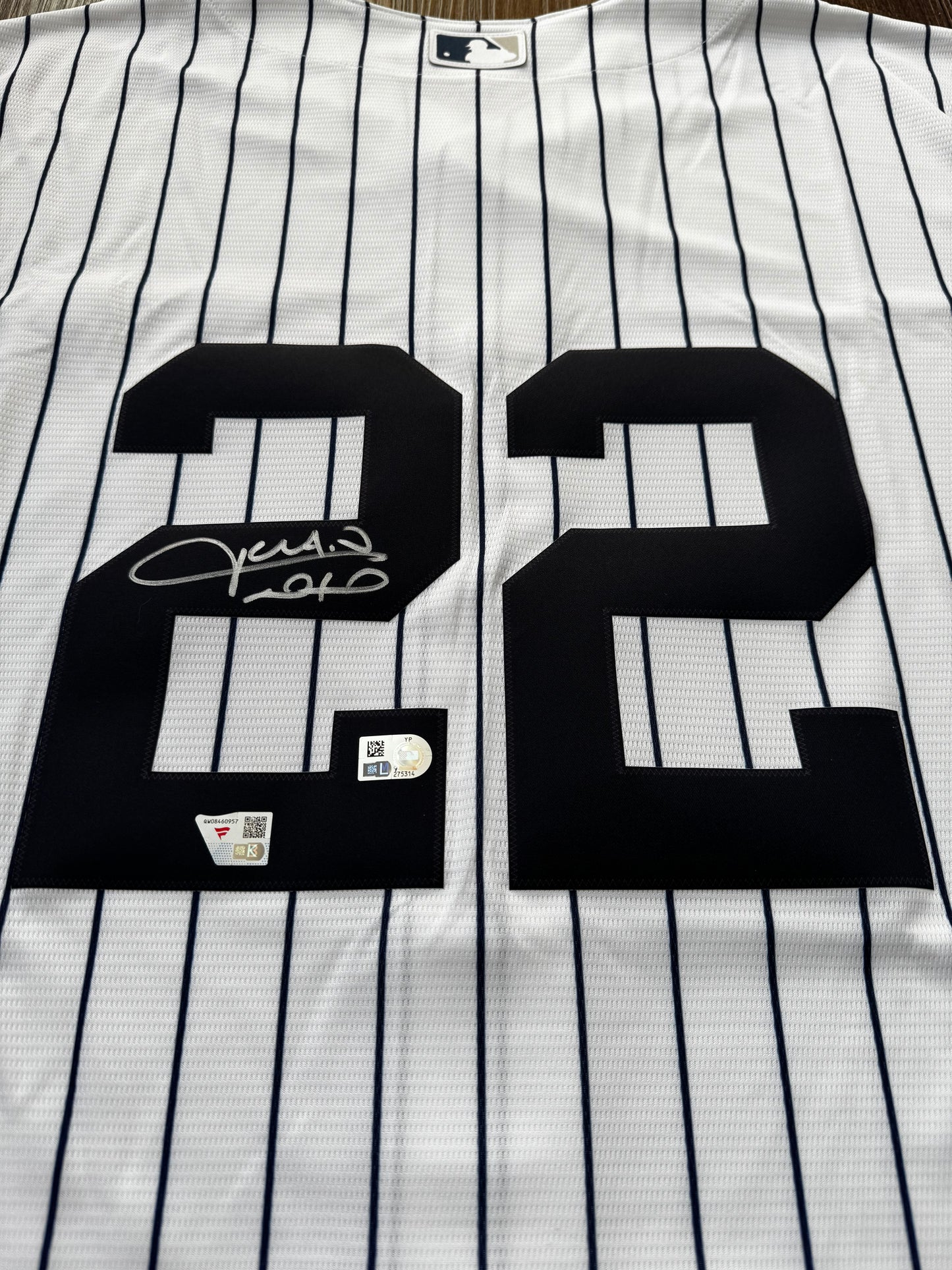 JERSEY FIRMADO JUAN SOTO