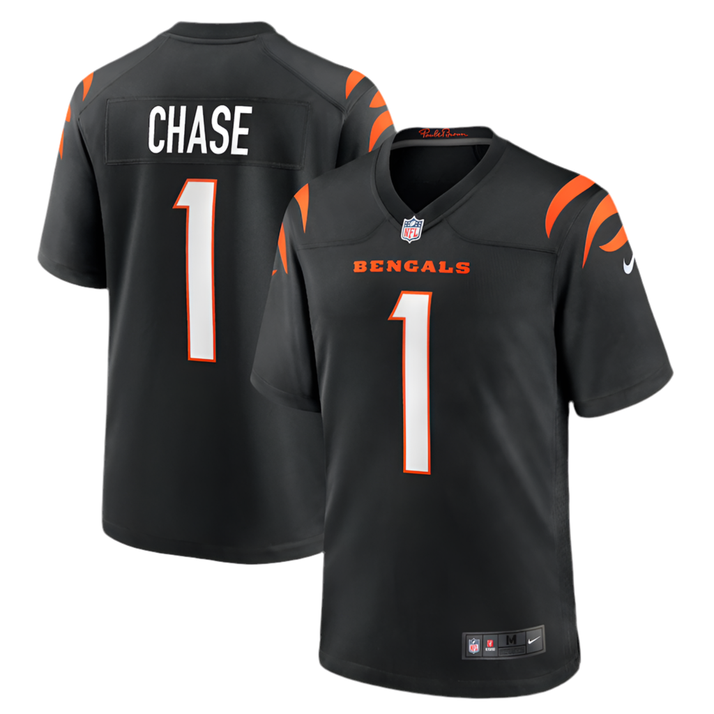 Ja'Marr Chase Cincinnati Bengals Jersey - Black