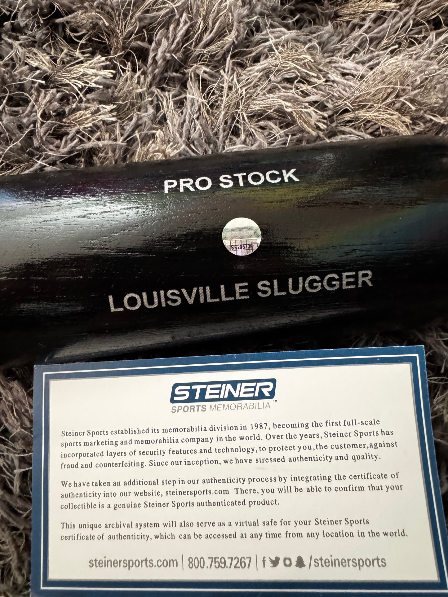 Bat Firmado David Ortiz “Big Papi”