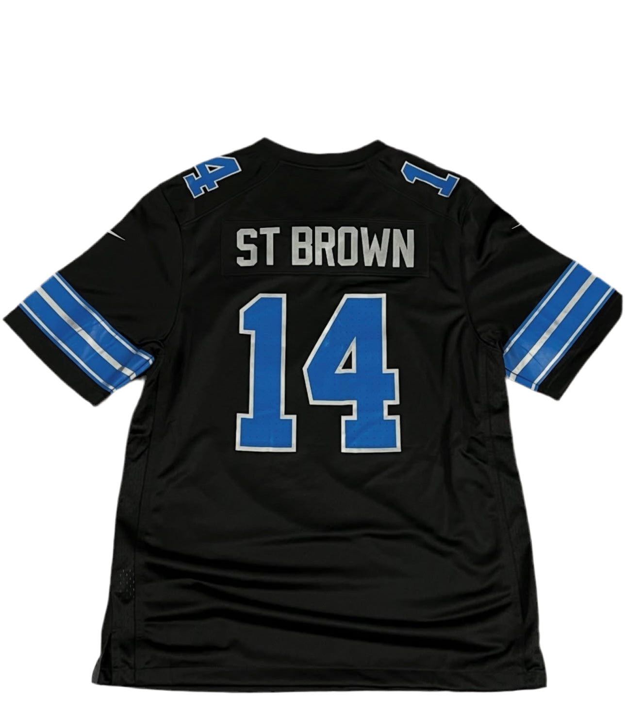 Amon-Ra St. Brown Detroit Lions Nike 2nd Alternate Game Jersey - Black