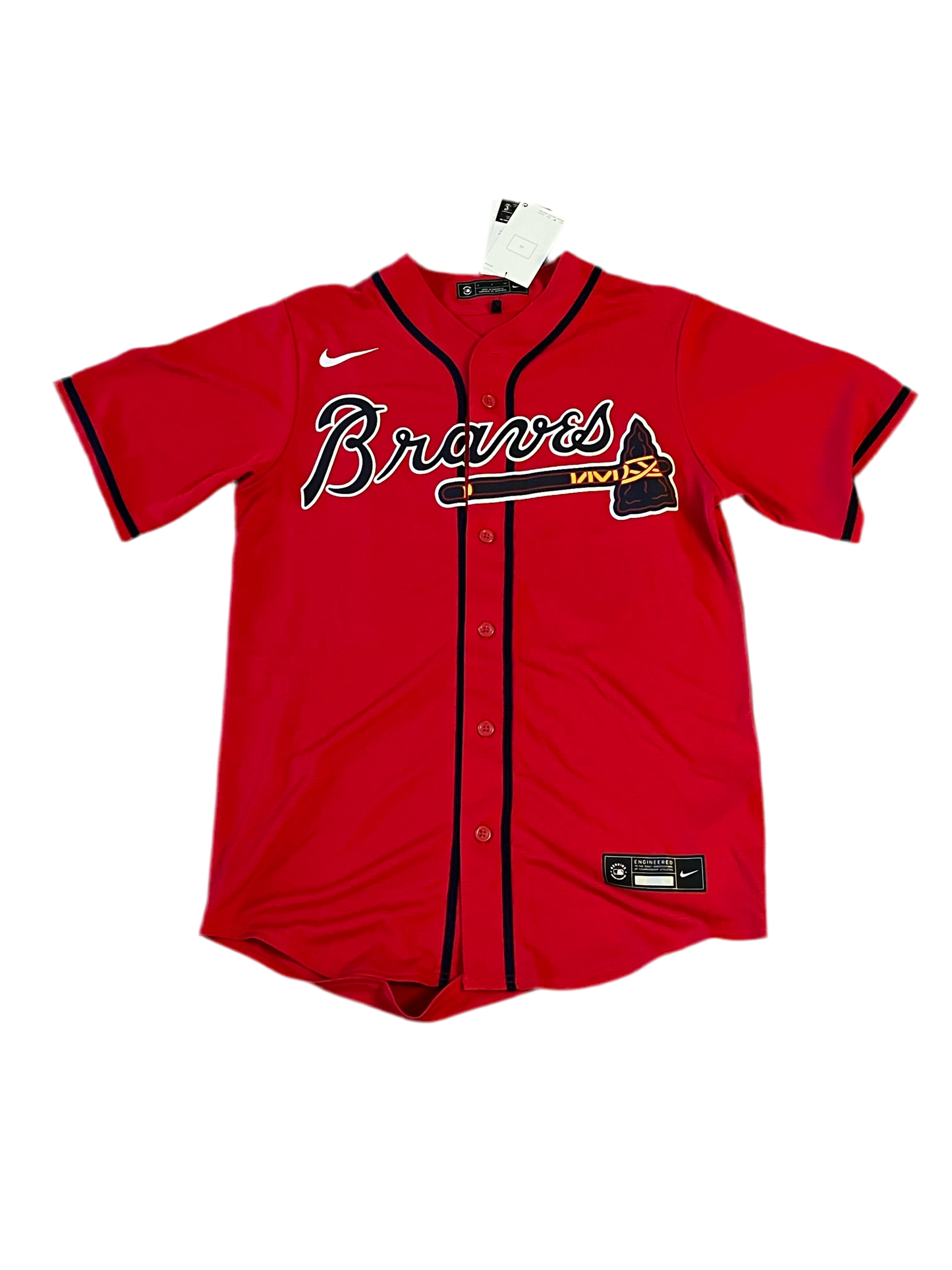 Ronald Acuna Jr. Atlanta Braves Nike Alternate Replica Player Name Jersey - Red