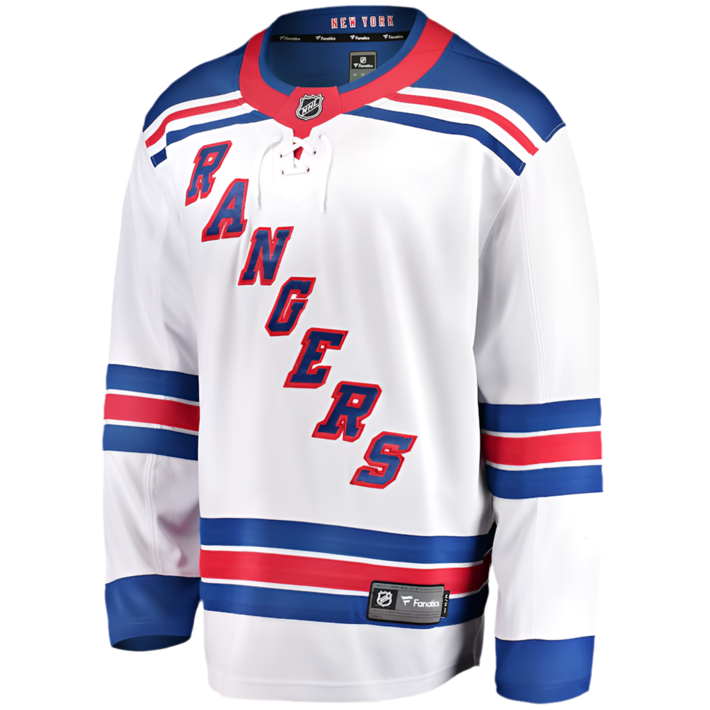 New York Rangers Breakaway Away Jersey - White