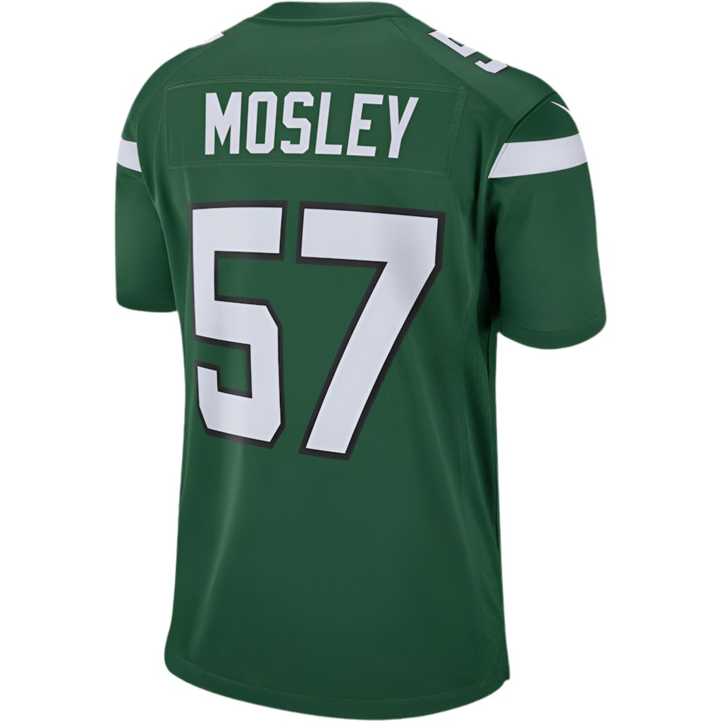 Men's C.J. Mosley Gotham Green New York Jets Game Jersey