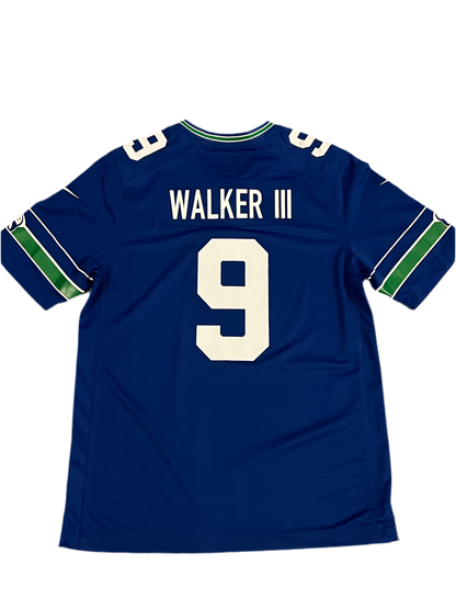 Kenneth Walker III Seattle Seahawks Throwback Player Game Jersey - Royal