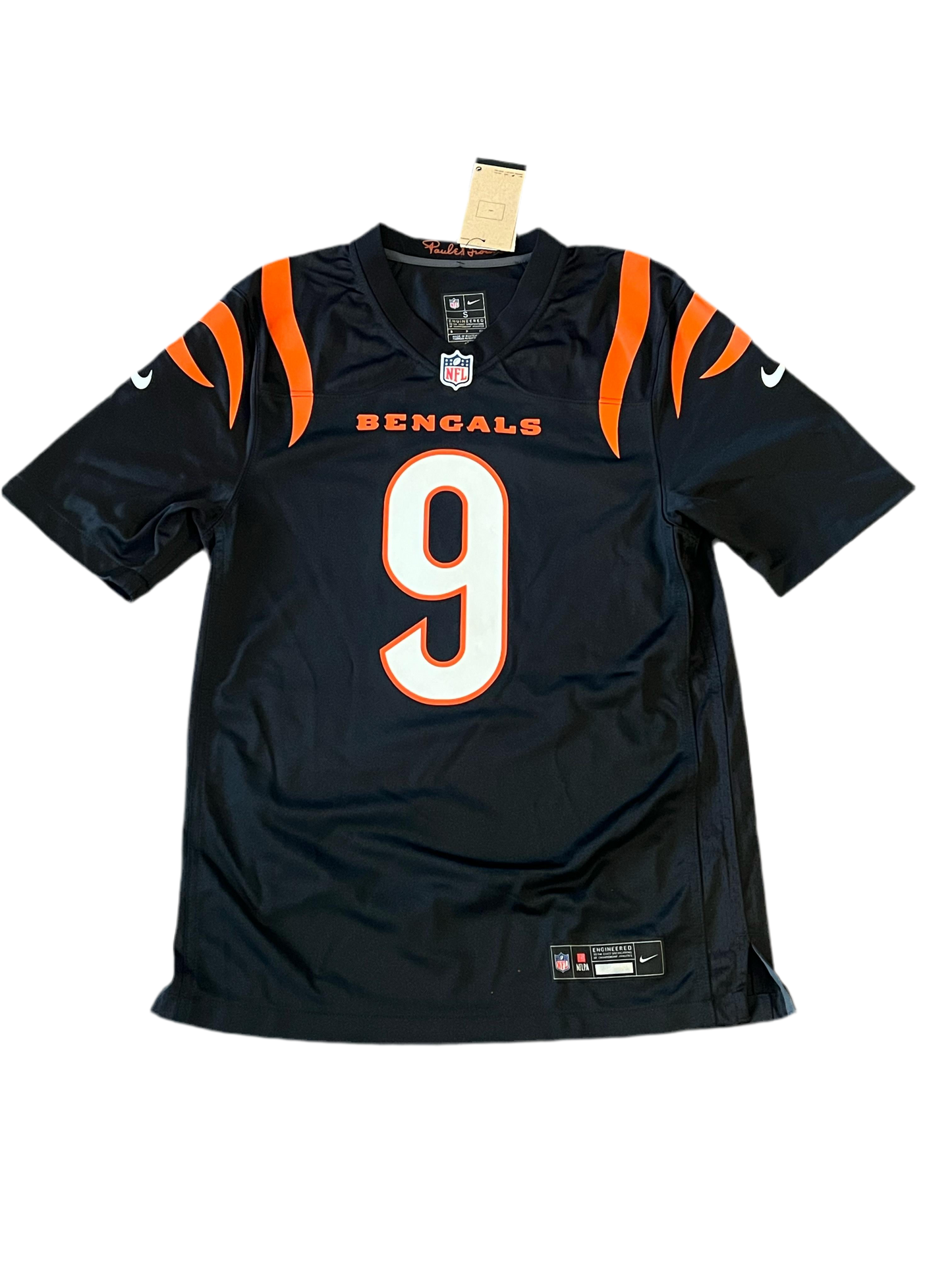 Joe Burrow Cincinnati Bengals Player Game Jersey - Black