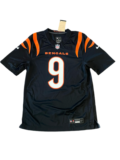 Joe Burrow Cincinnati Bengals Player Game Jersey - Black