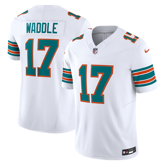 Jaylen Waddle Miami Dolphins Nike Vapor F.U.S.E. Limited Jersey - White