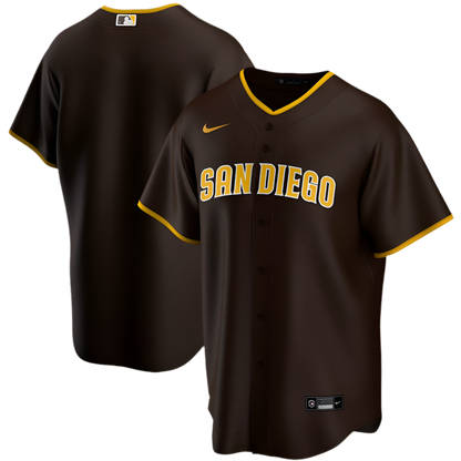 San Diego Padres Nike Road Team Jersey - Brown