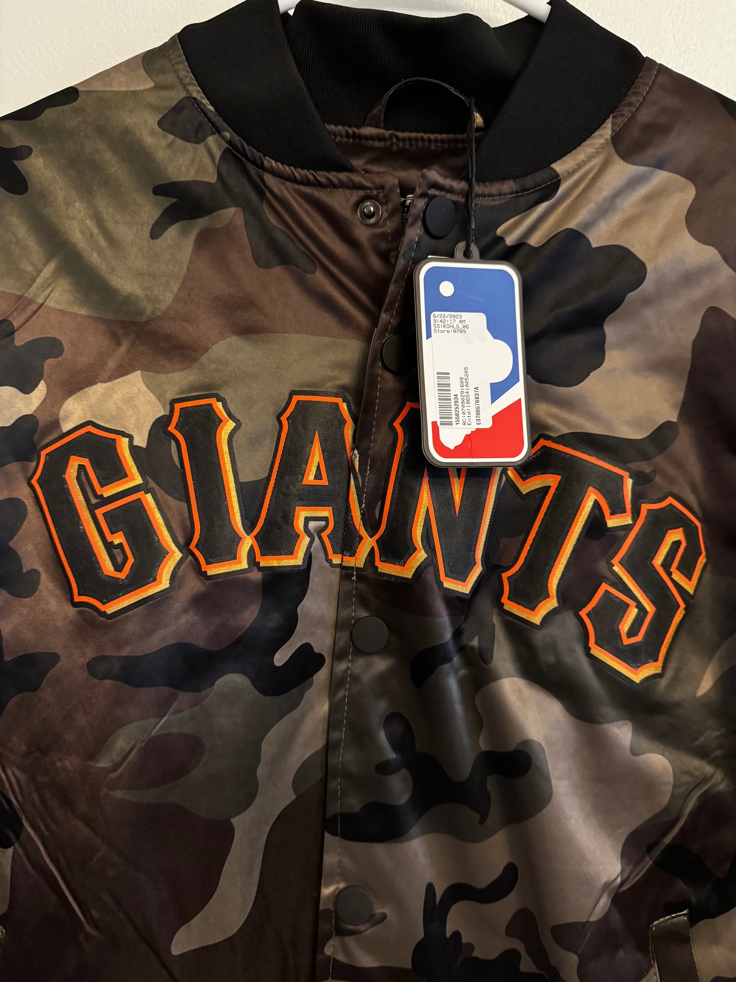 CHAMARRA PRO STANDARD SAN FRANCISCO GIANTS