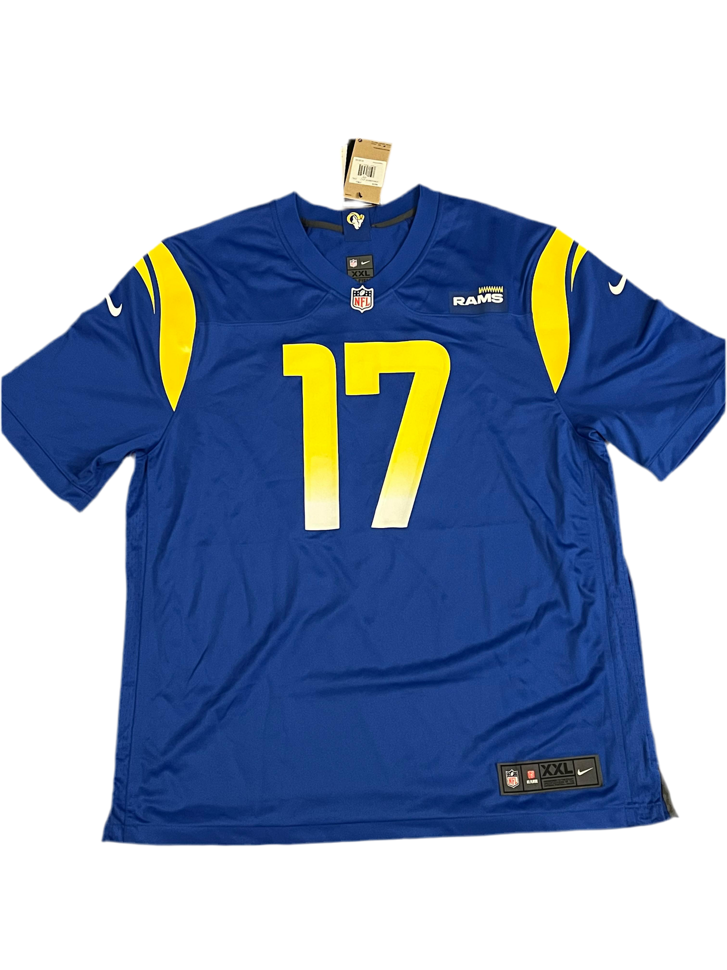 Camiseta Nike Puka Nacua Royal Los Angeles Rams Home Game para hombre