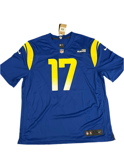 Camiseta Nike Puka Nacua Royal Los Angeles Rams Home Game para hombre