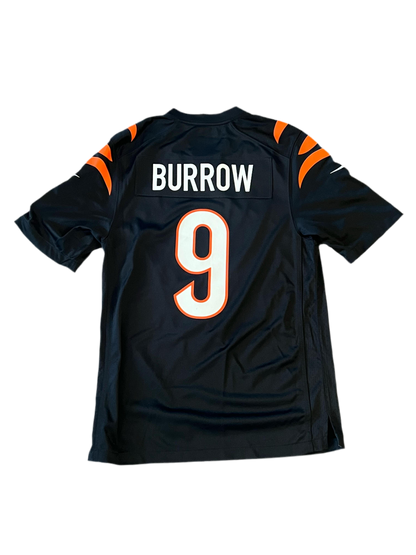 Joe Burrow Cincinnati Bengals Player Game Jersey - Black