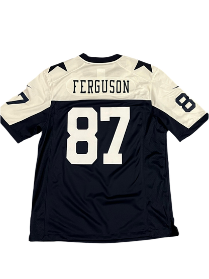 Dallas Cowboys Alternate Jake Ferguson Game Jersey - Navy