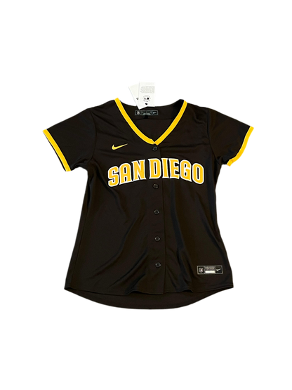 Women's Manny Machado Brown San Diego Padres Road Jersey