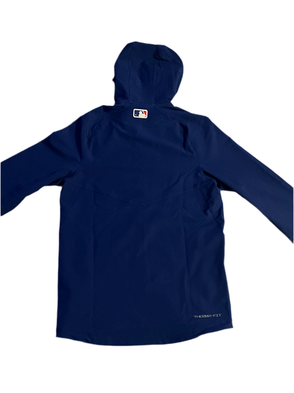 Los Angeles Dodgers Nike Authentic Collection Performance Raglan Full-Zip Hoodie