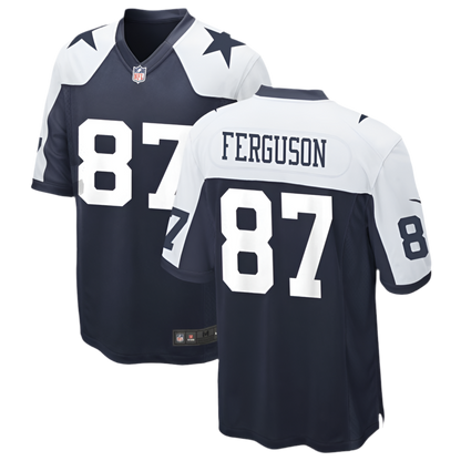 Dallas Cowboys Alternate Jake Ferguson Game Jersey - Navy