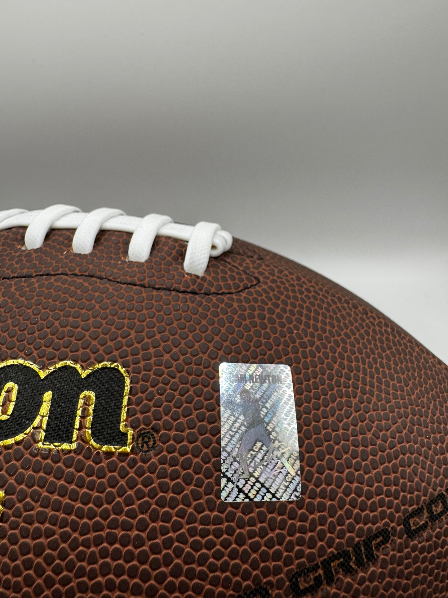 Balón firmado CAM NEWTON