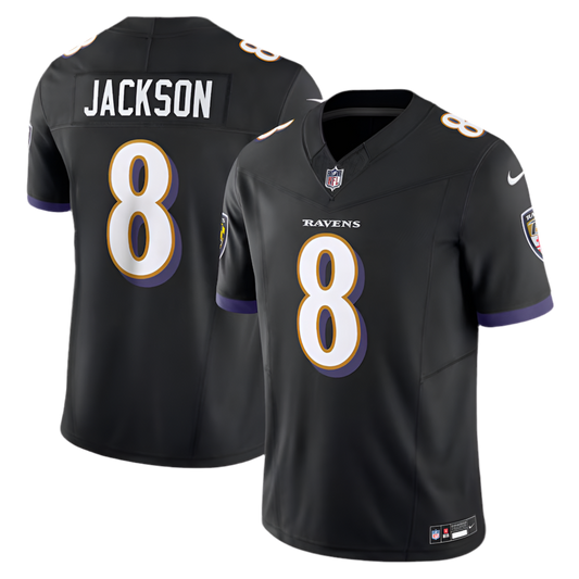 Lamar Jackson Black Baltimore Ravens Vapor F.U.S.E. Limited Jersey