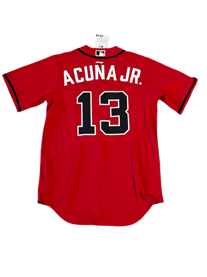 Ronald Acuna Jr. Atlanta Braves Nike Alternate Replica Player Name Jersey - Red